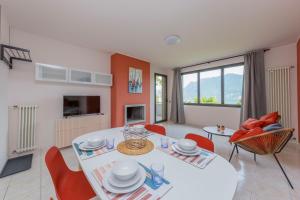 TV a/nebo společenská místnost v ubytování Residence Villa Ada E203