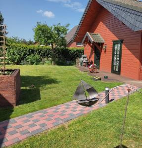 En have udenfor Ferienwohnung Nähe Lüneburg und Bad Bevensen