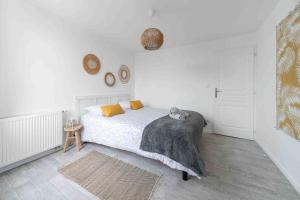 Posteľ alebo postele v izbe v ubytovaní Residence Le Languedoc - Appartements design - Proche des parcs