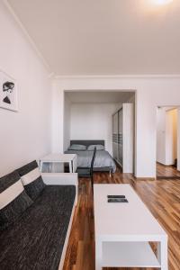 Χώρος καθιστικού στο Cozy apartment in Ružinov