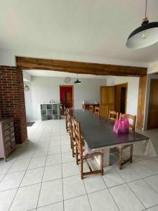 Dapur atau dapur kecil di Longère au coeur du vignoble de Champagne