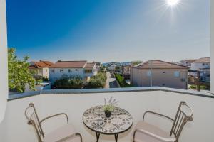 En balkon eller terrasse på Apartments Marina