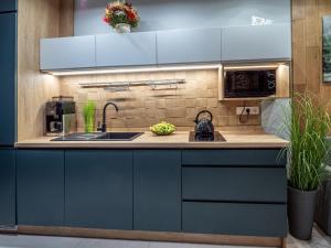 Η κουζίνα ή μικρή κουζίνα στο Apartament Vilanel +19 φωτογραφίες