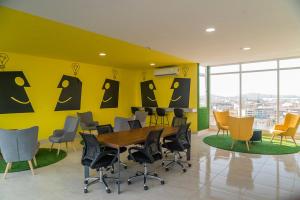 Konferenční prostory v ubytování private ocean view studio apartment