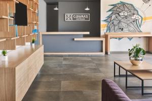 Posezení v ubytování GAMMA Querétaro