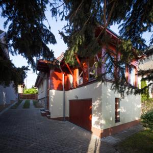 Budynek, w którym mieści się apartament