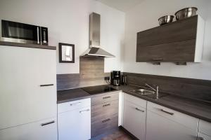 Küche/Küchenzeile in der Unterkunft Görlitz Apartment In der Bütt