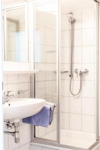 Kúpeľňa v ubytovaní Rössle Appartement