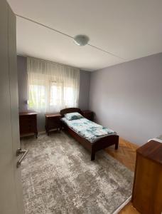 Apartman Kovacevic في بار: غرفة نوم بسرير ونافذة