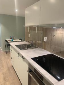Kuchyň nebo kuchyňský kout v ubytování Tuddal - Lynnidalen Apartment