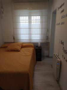 Postel nebo postele na pokoji v ubytování Casita playa