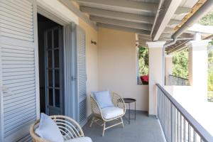Balcone o terrazza di Paleokastritsa Red Gate Flat