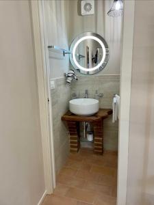 Koupelna v ubytování B&B La Fenice