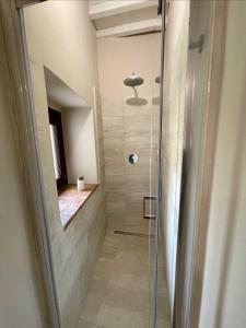 Koupelna v ubytování B&B La Fenice