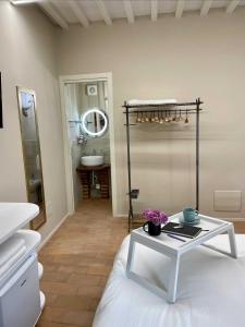 Koupelna v ubytování B&B La Fenice