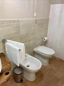 Koupelna v ubytování B&B La Fenice