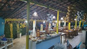 Comida in lodge ou em algum lugar perto