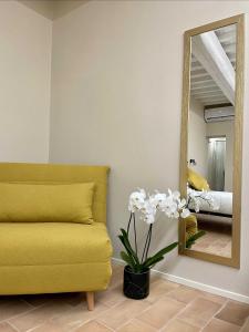 Posezení v ubytování B&B La Fenice