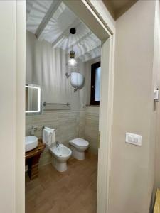 Koupelna v ubytování B&B La Fenice