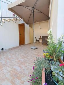 Patio nebo venkovní prostory v ubytování Meressa Nina&Leo Studio Apartments