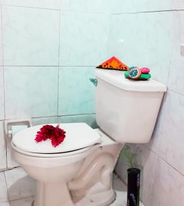 Ένα μπάνιο στο Cabaña la Hamaca Grande un encuentro con la naturaleza