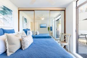 Ліжко або ліжка в номері Fleetwood 4 Air conditioned unit with water views