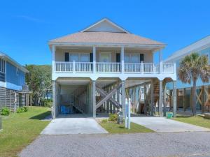 Bygningen som feriehuset ligger i