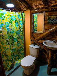 Koupelna v ubytování Glamping Río Claro
