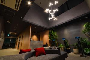 Posezení v ubytování Randor Hotel Hiroshima Prestige
