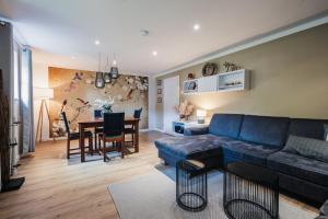 Posezení v ubytování Ferienwohnung "UtTied" - Ankommen und Entspannen