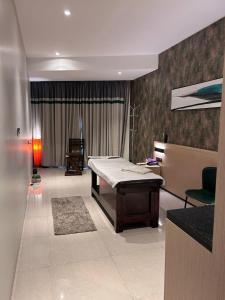 Letto o letti in una camera di Click Hotel Bangalore - International Airport