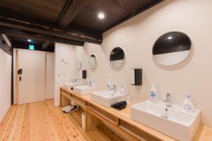 Koupelna v ubytování FARMSTAY miyuki-street "Goen"