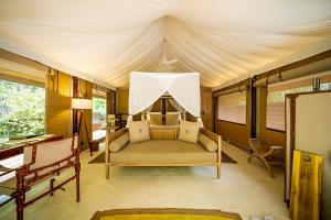 Posezení v ubytování KEIKOKU GLAMPING TENT