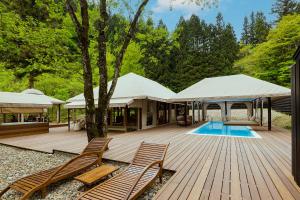 Bazén v ubytování KEIKOKU GLAMPING TENT nebo v jeho okolí
