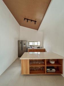 Küche/Küchenzeile in der Unterkunft Renjana Beach House