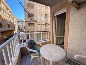 Balkón alebo terasa v ubytovaní appartement plage des naufragés