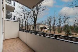 Balkón alebo terasa v ubytovaní High Standard Luxury Manufaktura