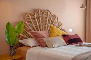 Posteľ alebo postele v izbe v ubytovaní Casa Lunita + 27 fotografií