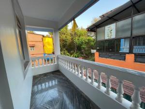 Balkón nebo terasa v ubytování Sai Homestay Margao - 2BHK Apartment