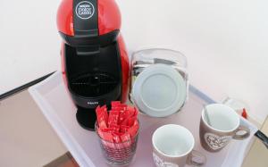 Set per la preparazione di tè e caffè presso Familienparadies Reichenhauser
