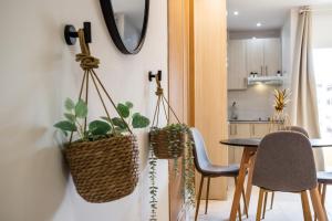 Kuchnia lub aneks kuchenny w obiekcie Sur Suites PYR vista mar