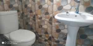 Koupelna v ubytování Lobster Homestay