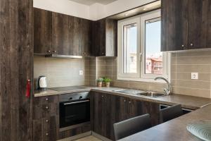 Kuchyň nebo kuchyňský kout v ubytování Delight Corfu Apart Hotel, Sidari