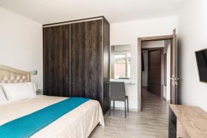 Postel nebo postele na pokoji v ubytování Delight Corfu Apart Hotel, Sidari