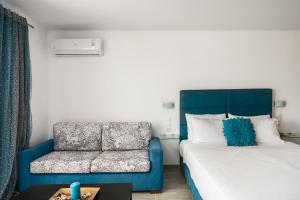 Postel nebo postele na pokoji v ubytování Delight Corfu Apart Hotel, Sidari
