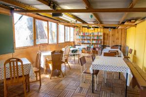 Ostseecamping Peenemündung餐厅或其他用餐的地方