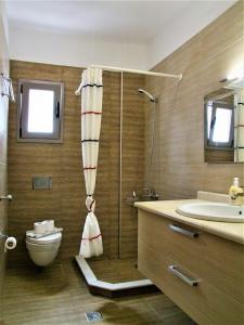 Ванная комната в Villa Aliki