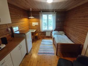 Kuchyň nebo kuchyňský kout v ubytování Selholmens Camping + 37 fotografií