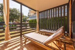 Ein Balkon oder eine Terrasse in der Unterkunft Guest House Malenica