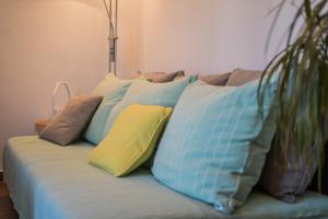 Postel nebo postele na pokoji v ubytování Apartmani Mario